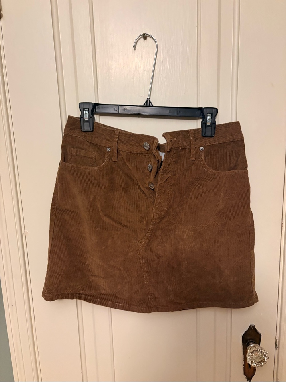 Old Navy Brown Corduroy Mini Skirt